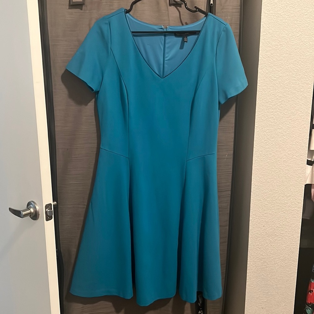 Blue dress